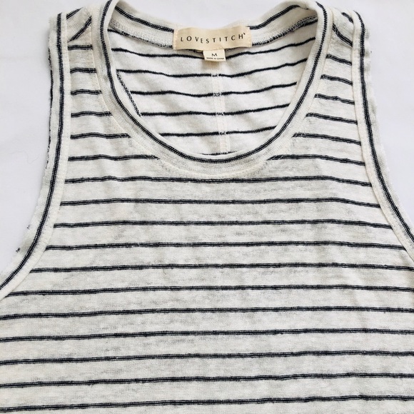 Striped Racerback Top/Tank - Picture 2 of 3